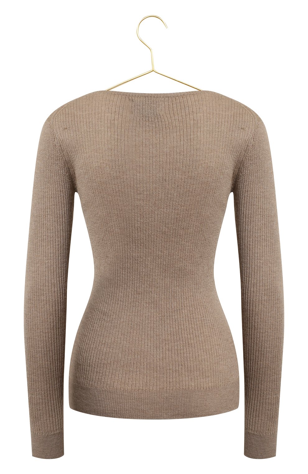 Кашемировый пуловер | Maiyet | Коричневый - 2