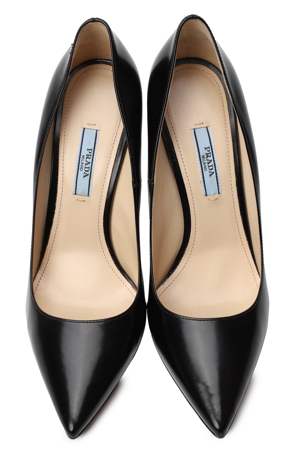 Туфли Prada, цвет Чёрный купить на ресейл-платформе TSUM Collect, арт ...