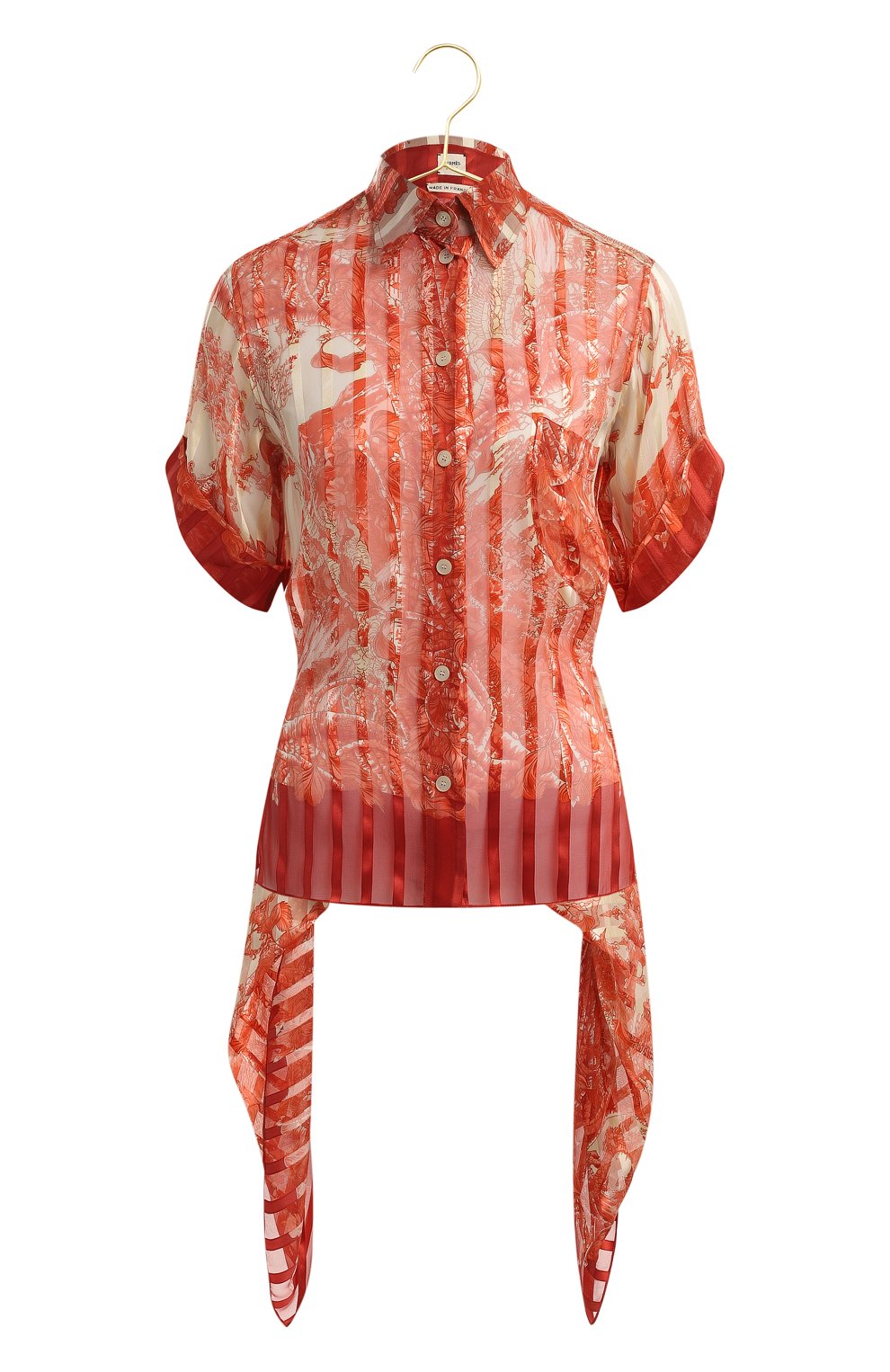 Шелковая блузка | Hermes | Разноцветный - 1