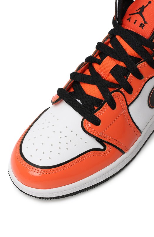 Кеды Air Jordan 1 Mid SE «Turf Orange» | Nike | Оранжевый - 8