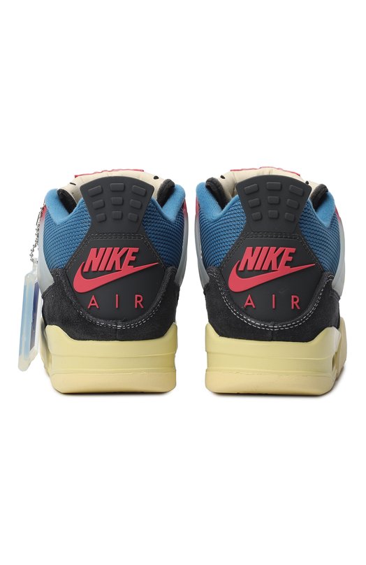 Кеды Air Jordan 4 Retro Union Off Noir | Nike | Разноцветный - 3