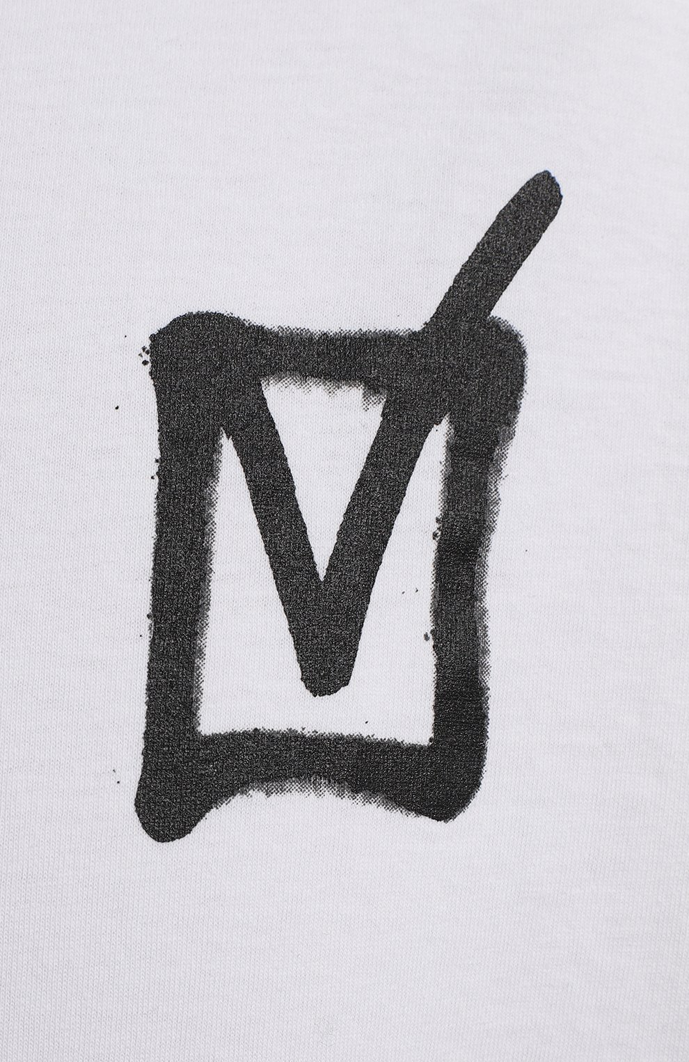 Хлопковая футболка | Vetements | Белый - 3