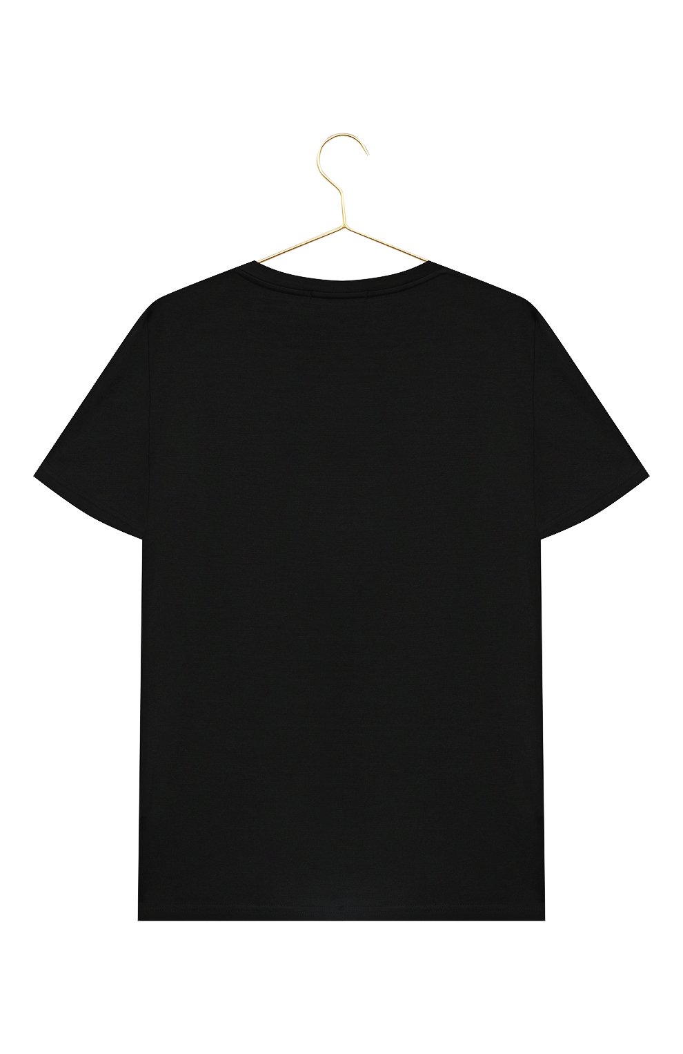 Шелковая футболка Ermenegildo Zegna, цвет Чёрный купить на ресейл ...