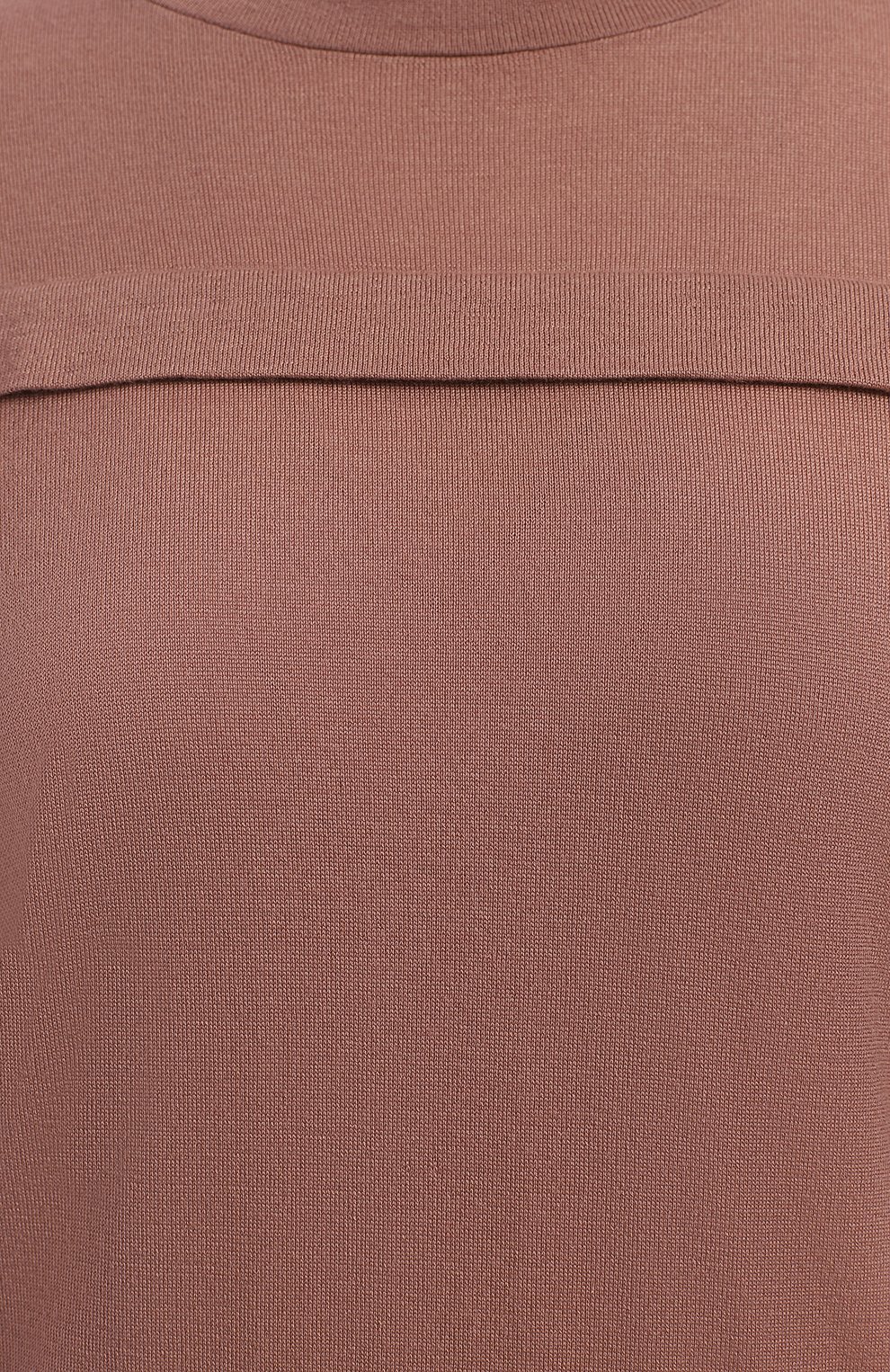 Пуловер из кашемира и шелка | Brunello Cucinelli | Розовый - 3