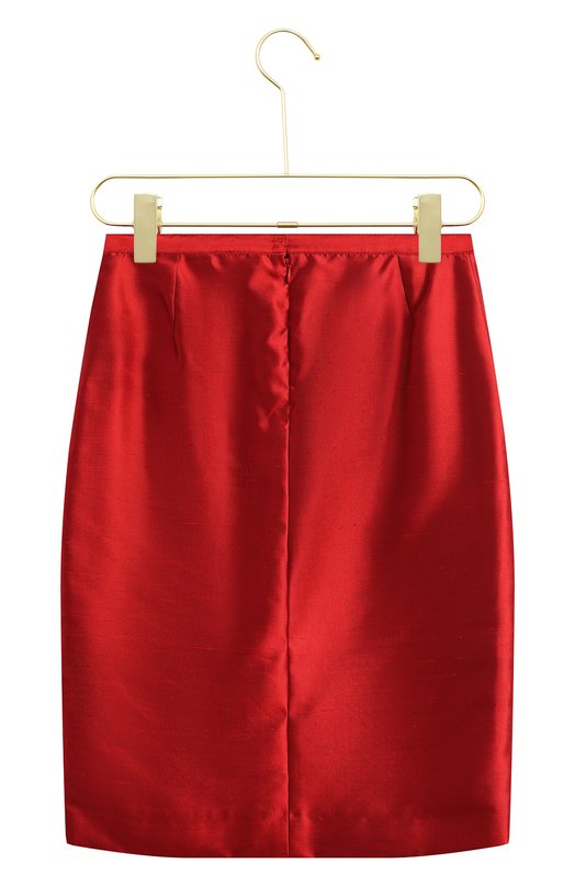 Юбка из шелка и хлопка | Dolce & Gabbana | Красный - 2
