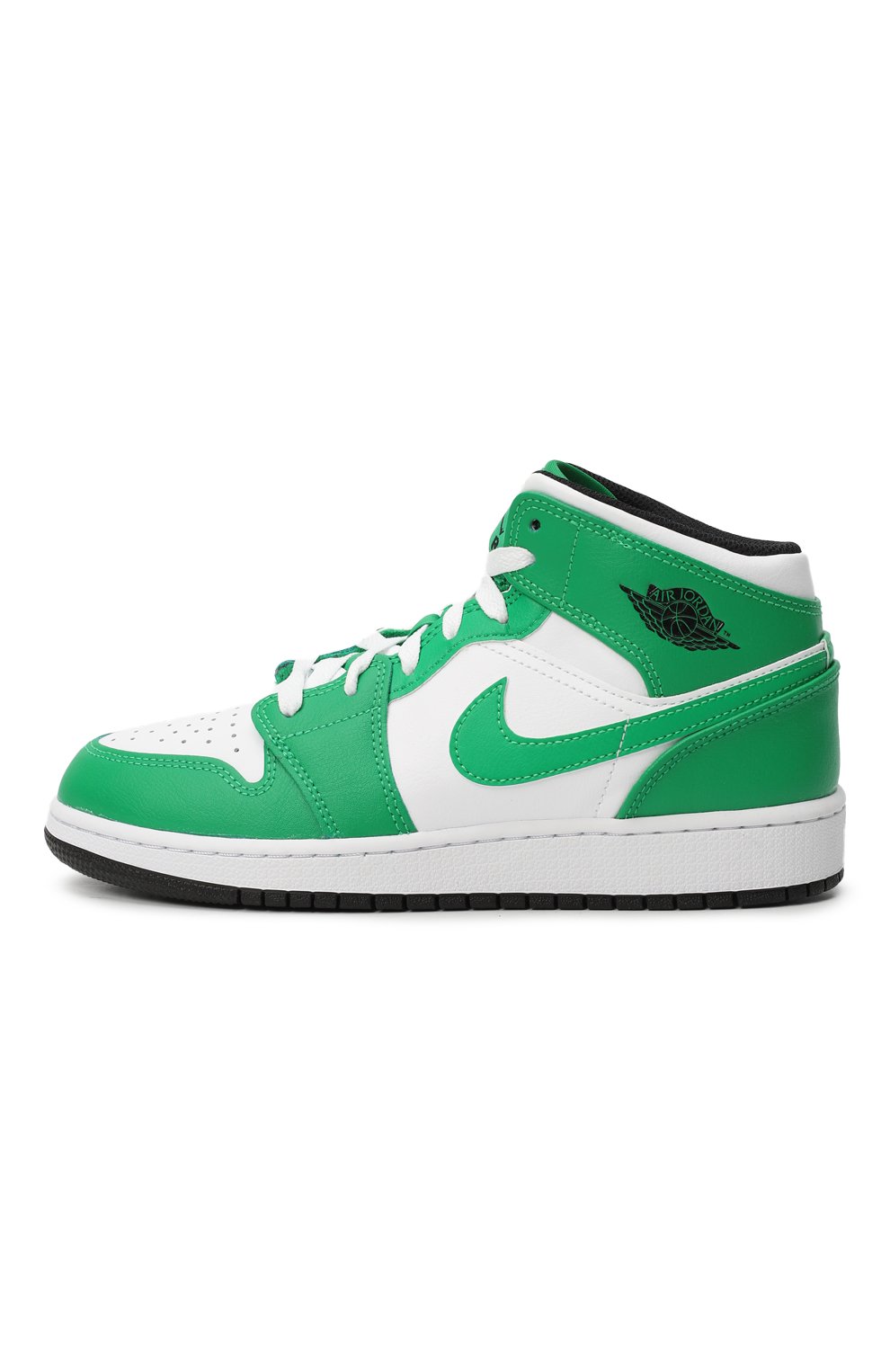Кеды Air Jordan 1 Mid 'Lucky Green' | Nike | Зелёный - 4
