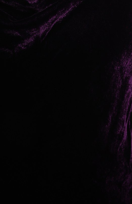 Платье из вискозы и шелка | Ralph Lauren | Фиолетовый - 3