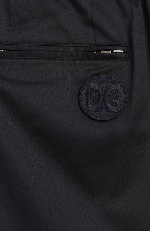 Хлопковые брюки | Dolce & Gabbana | Синий - 5