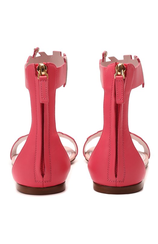 Кожаные сандалии Pink Is Punk | Valentino | Розовый - 3