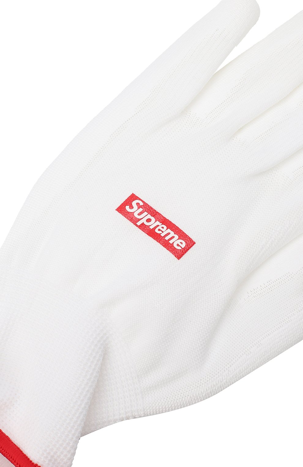 Прорезиненные перчатки Supreme, цвет Белый купить на ресейл-платформе ...