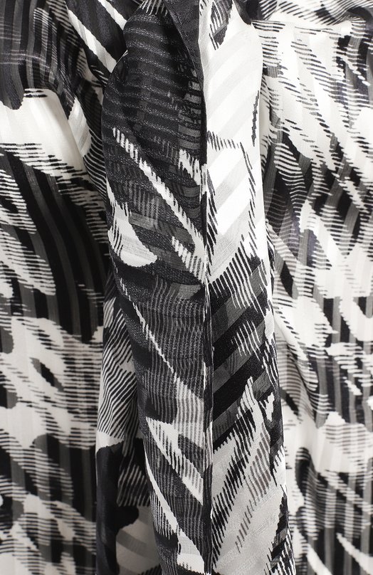 Шелковая блузка | Escada | Чёрно-белый - 3