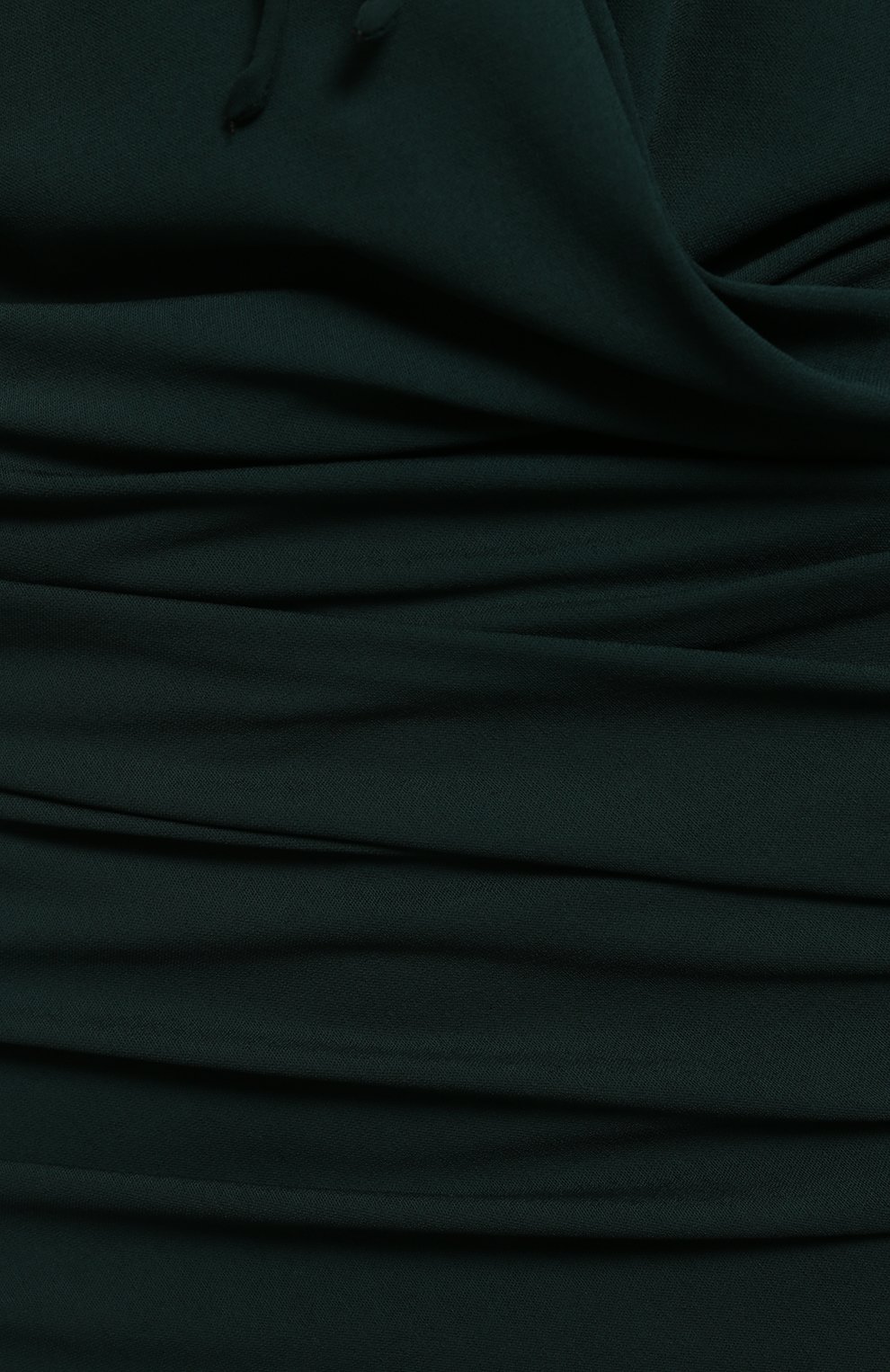 Платье из вискозы | Alexandre Vauthier | Зелёный - 3