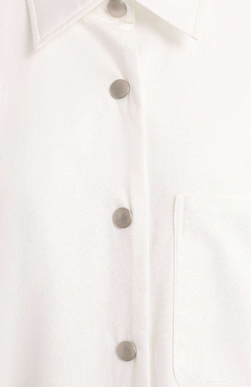 Хлопковая рубашка | Dries Van Noten | Белый - 3