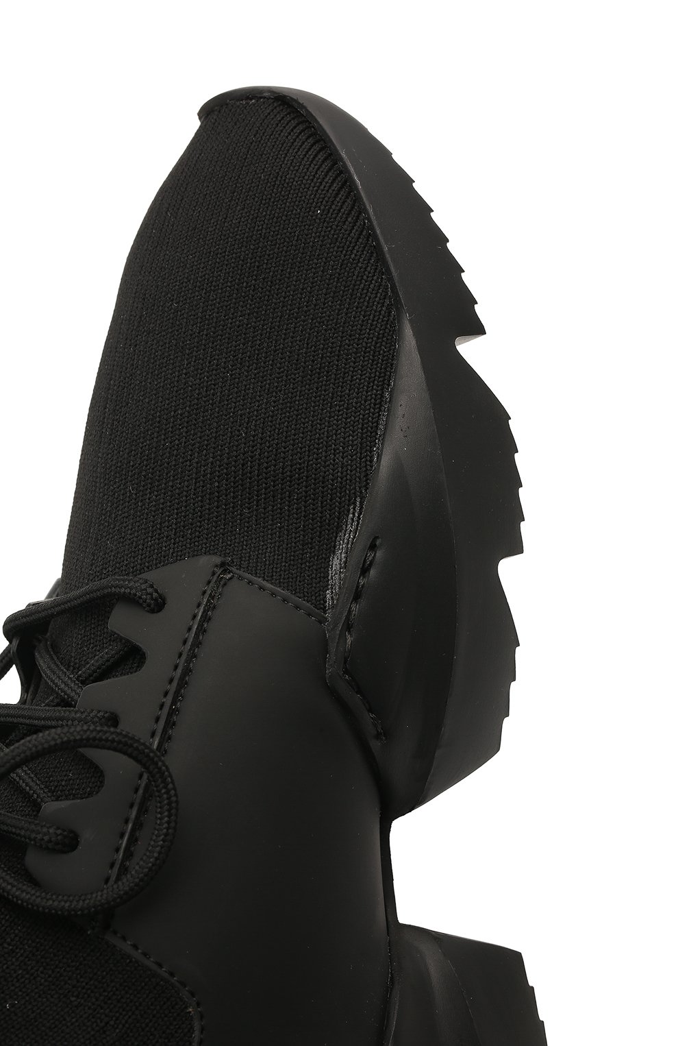 Текстильные кроссовки | Kiton | Чёрный - 10