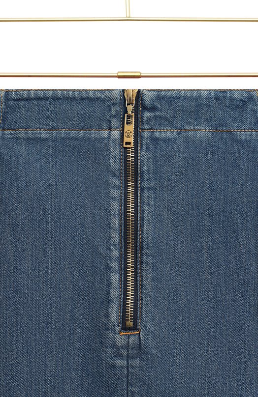 Джинсовая юбка | Louis Vuitton | Синий - 3
