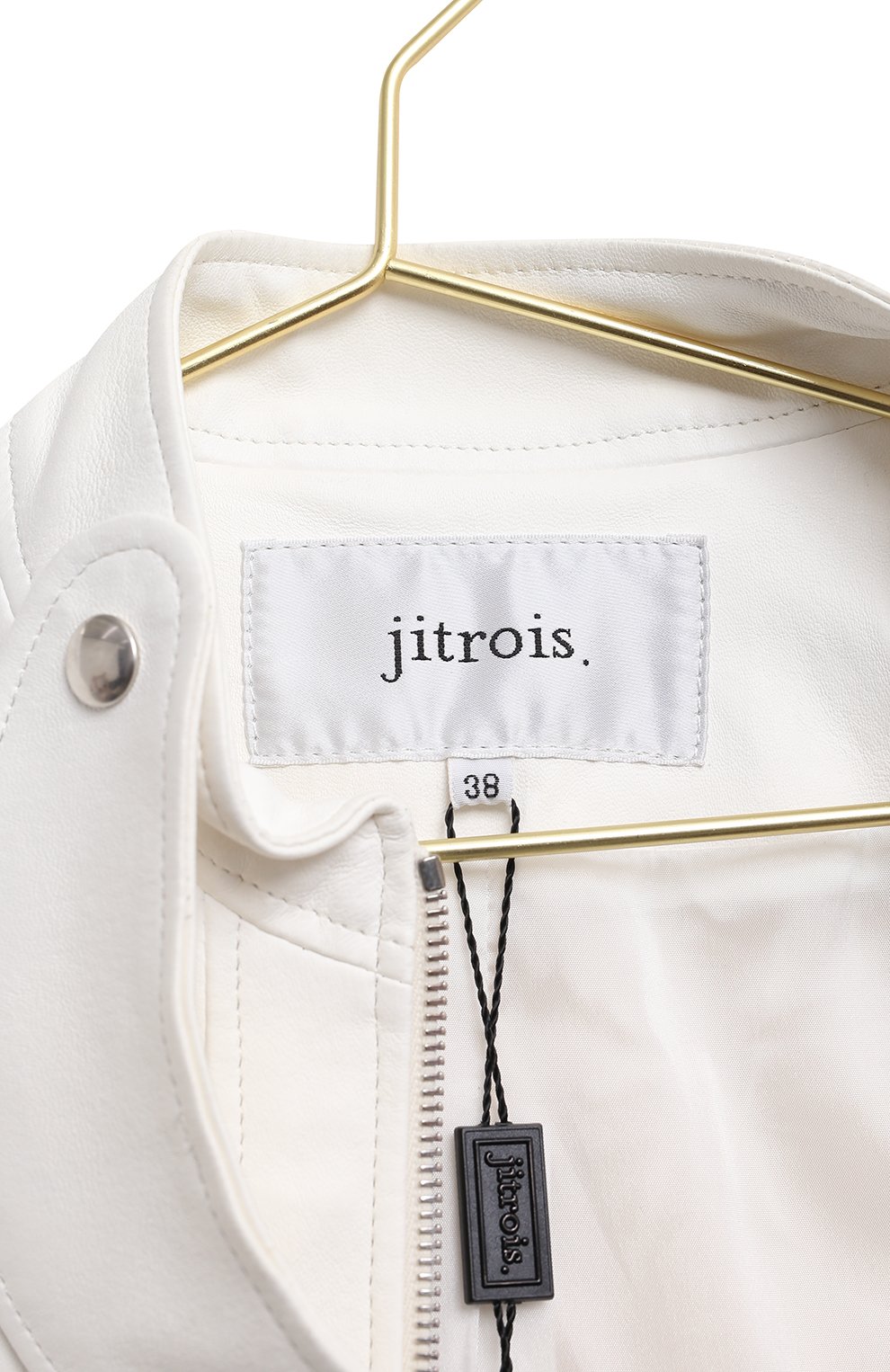 Кожаная куртка | Jitrois | Белый - 3