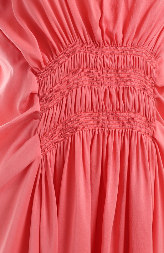 Шелковое платье | Carven | Розовый - 3