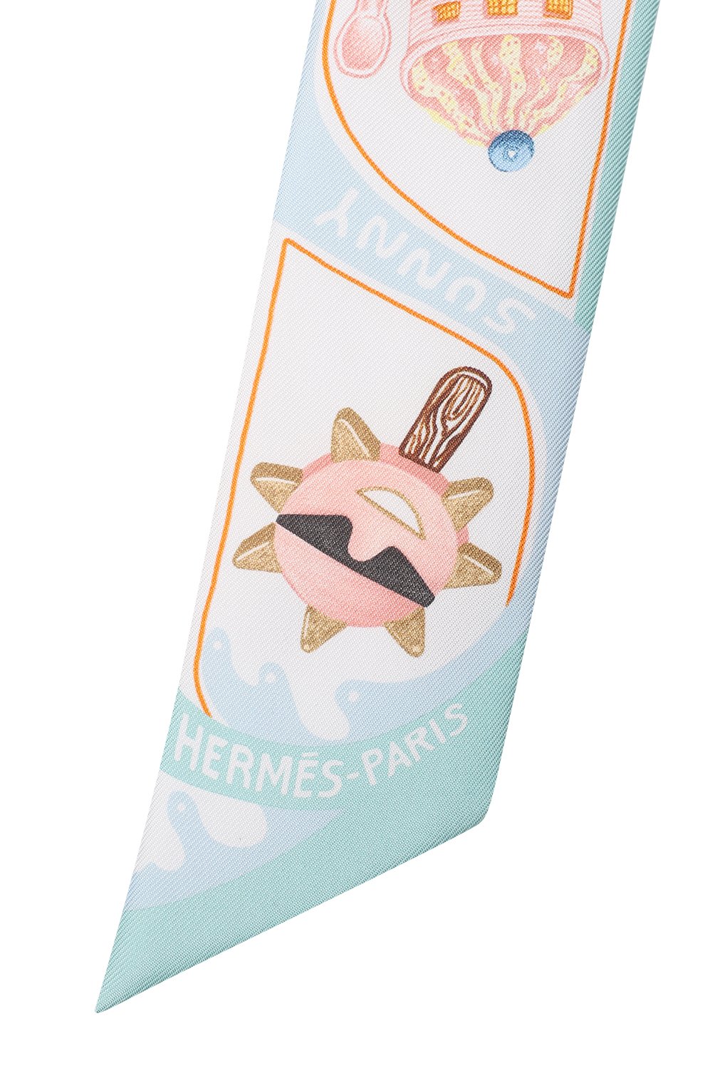 Шелковый шарф | Hermes | Разноцветный - 2