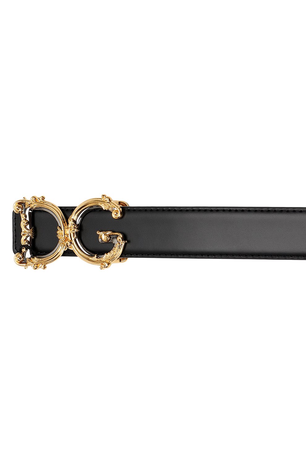 Кожаный ремень | Dolce & Gabbana | Чёрный - 3