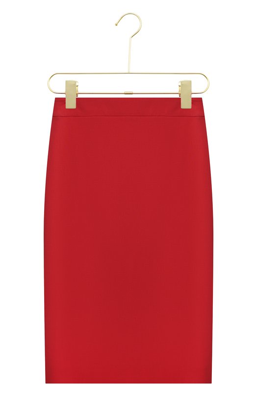 Шерстяная юбка | Kiton | Красный - 1