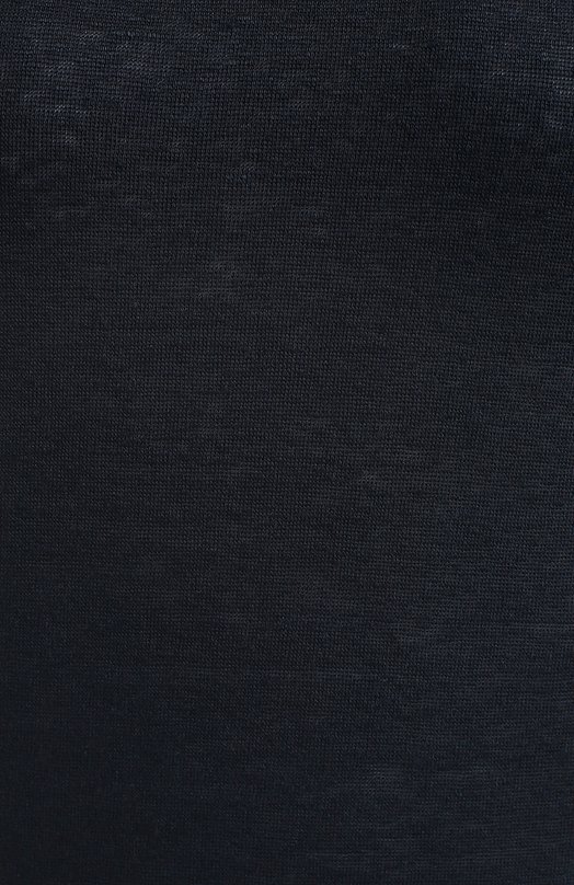 Льняная футболка | Loro Piana | Синий - 3