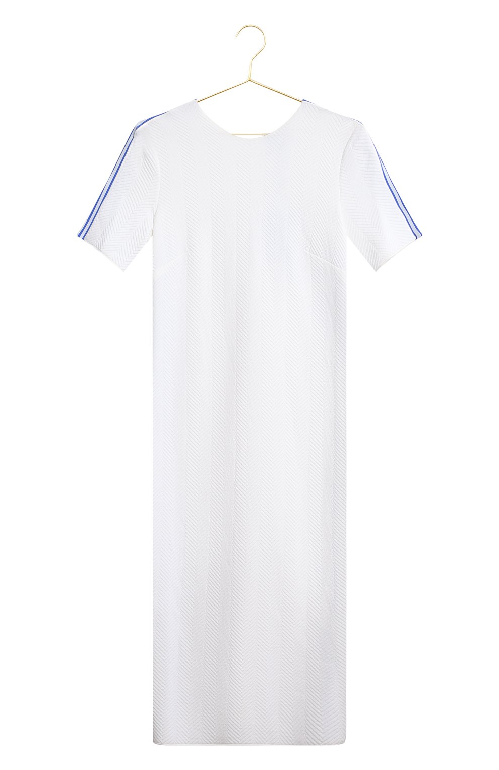Платье из хлопка и вискозы | Giorgio Armani | Белый - 1