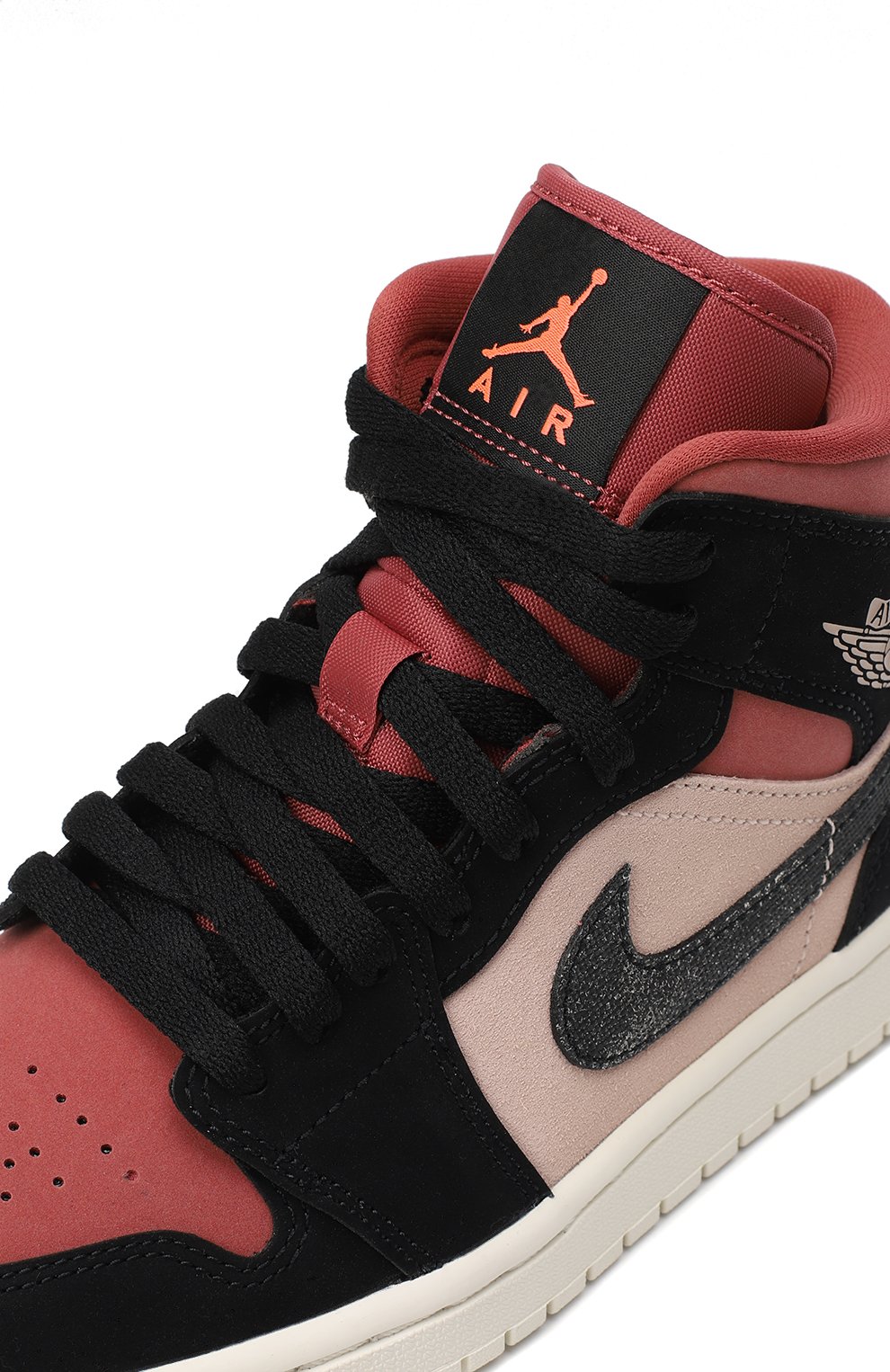 Кеды Air Jordan 1 Mid Canyon Rust | Nike | Розовый - 8