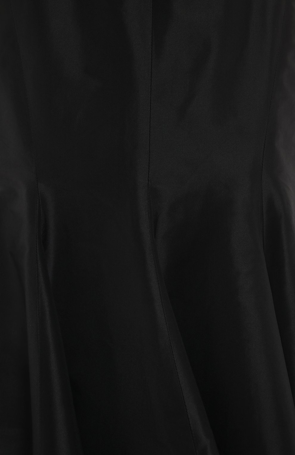 Шелковая юбка | Alessandra Rich | Чёрный - 3