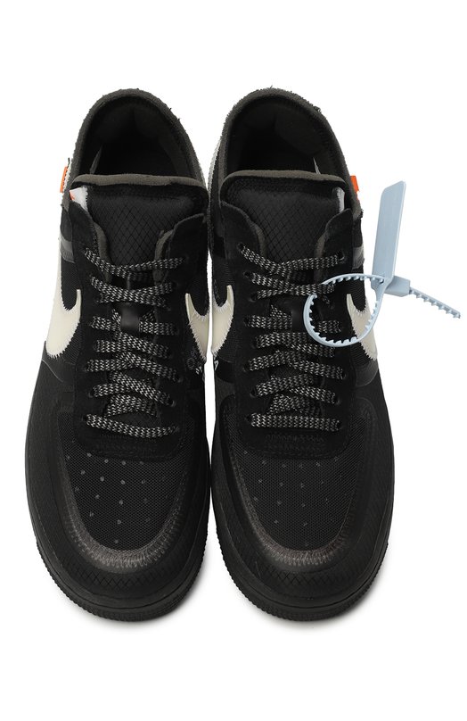 Nike air force 1 off white low black sale