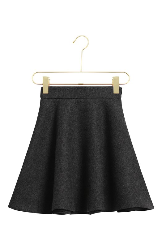 Шерстяная юбка | Miu Miu | Серый - 1