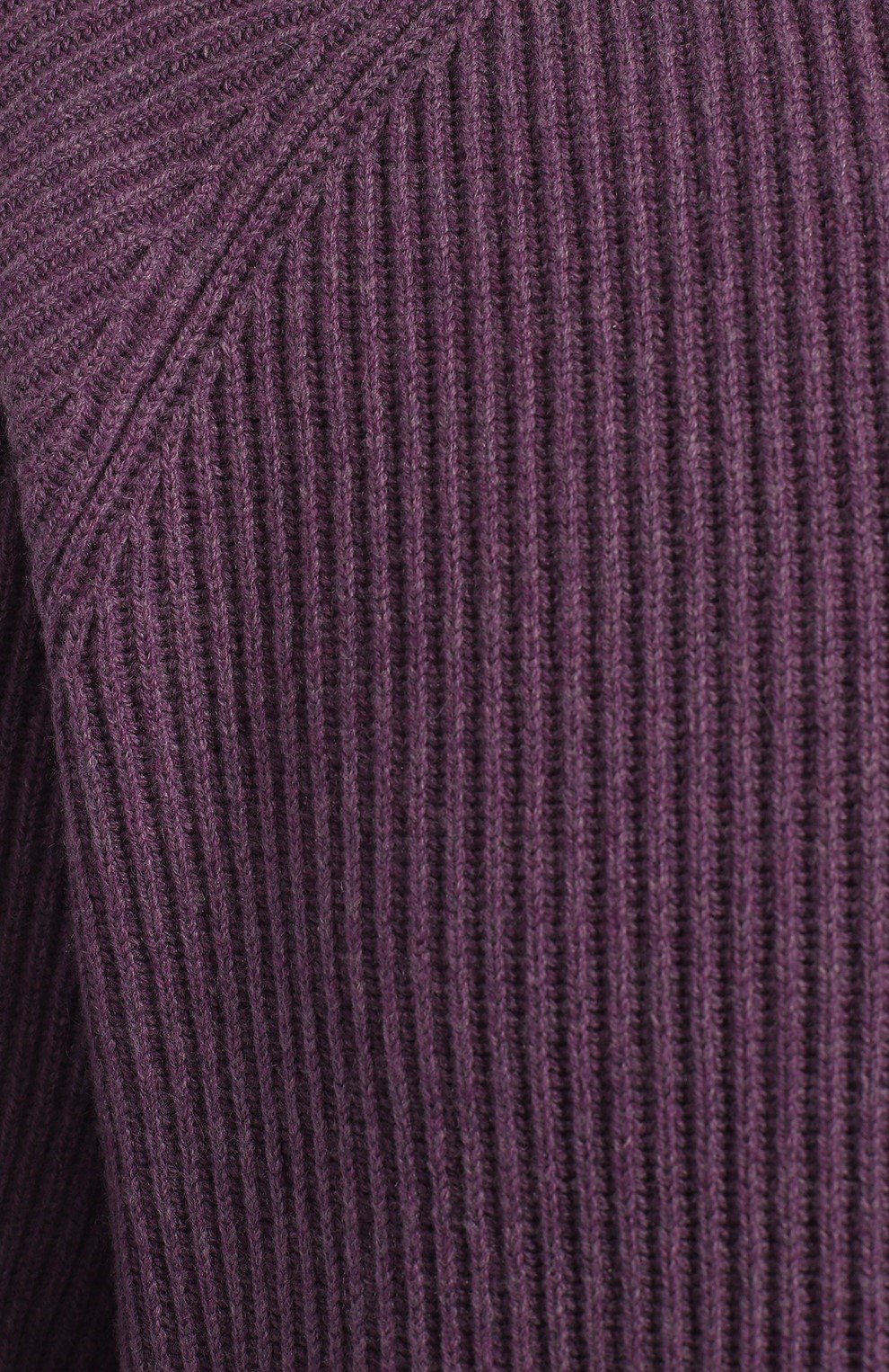 Свитер из шерсти и кашемира | Brunello Cucinelli | Фиолетовый - 3