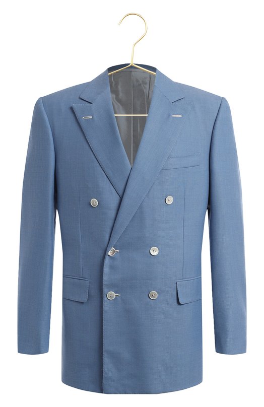 Шерстяной пиджак | Stefano Ricci | Голубой - 1