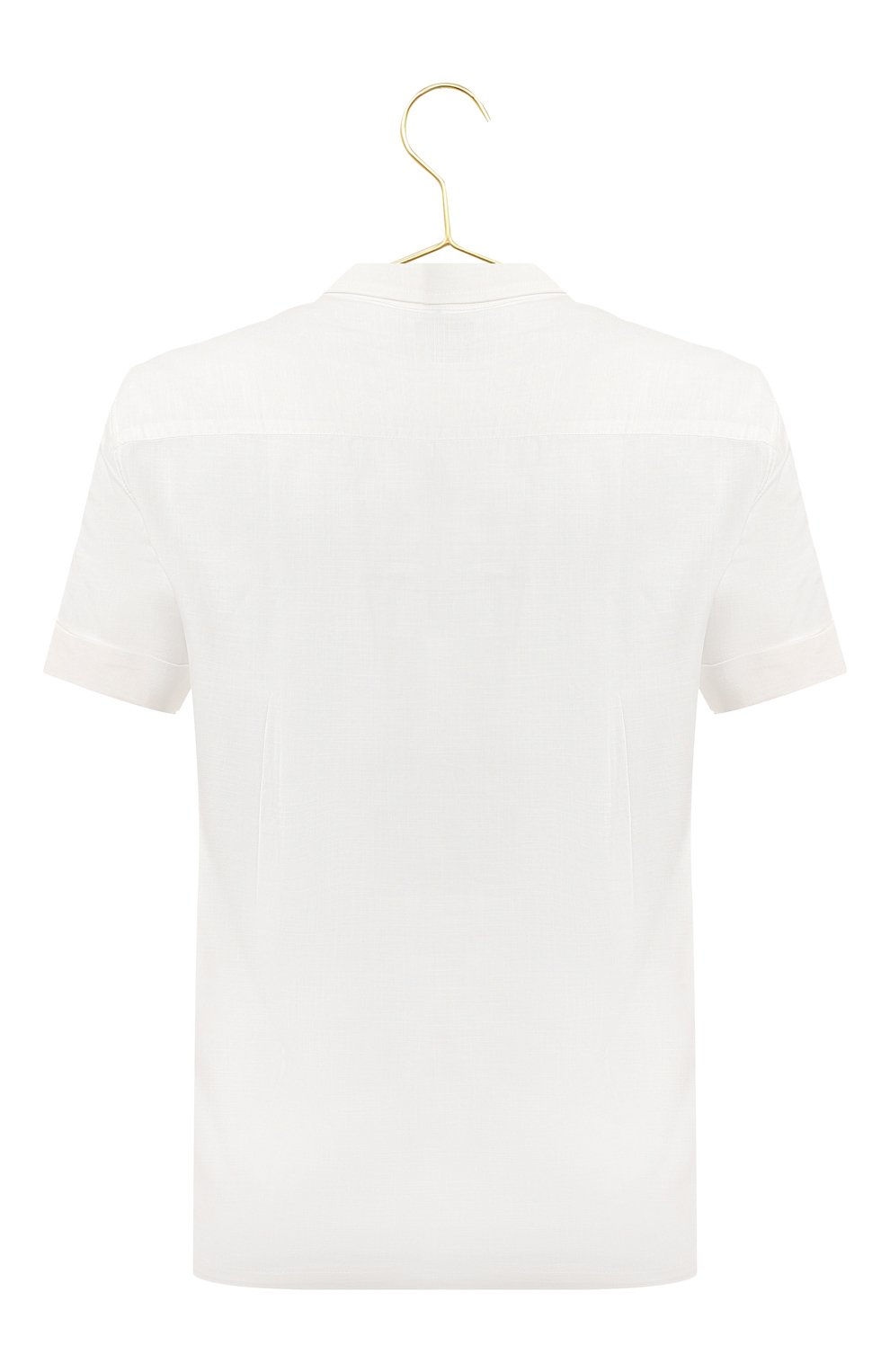 Хлопковая рубашка | Brunello Cucinelli | Белый - 2