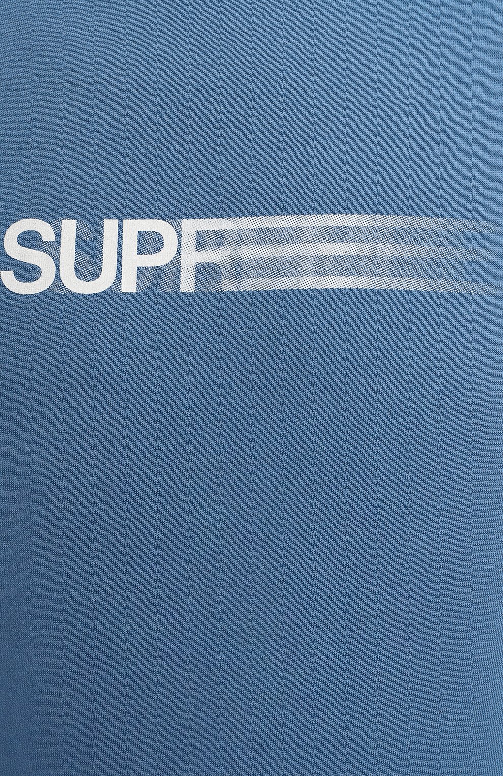 Хлопковая футболка | Supreme | Синий - 3