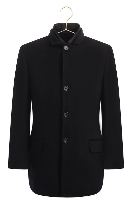 Кашемировое пальто | Brunello Cucinelli | Синий - 1