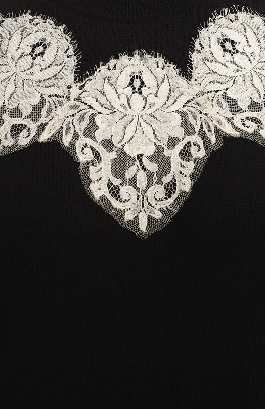 Кашемировый пуловер | Dolce & Gabbana | Чёрный - 3