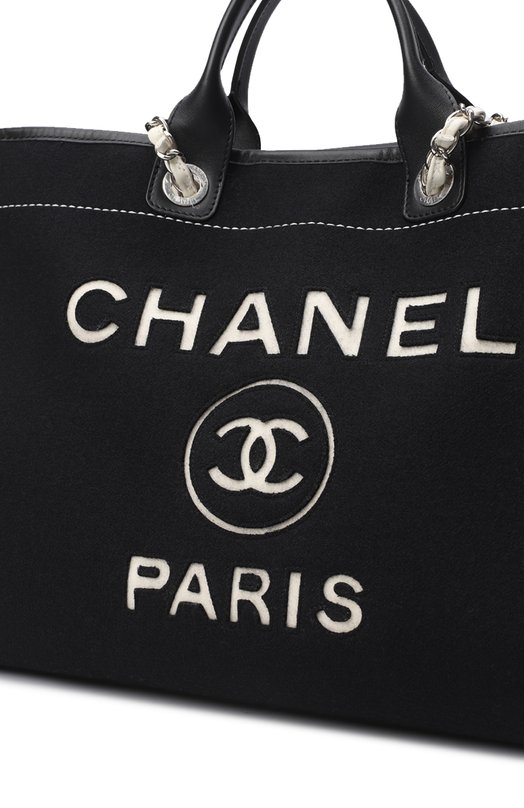 Сумка Deauville Large | Chanel | Чёрно-белый - 6