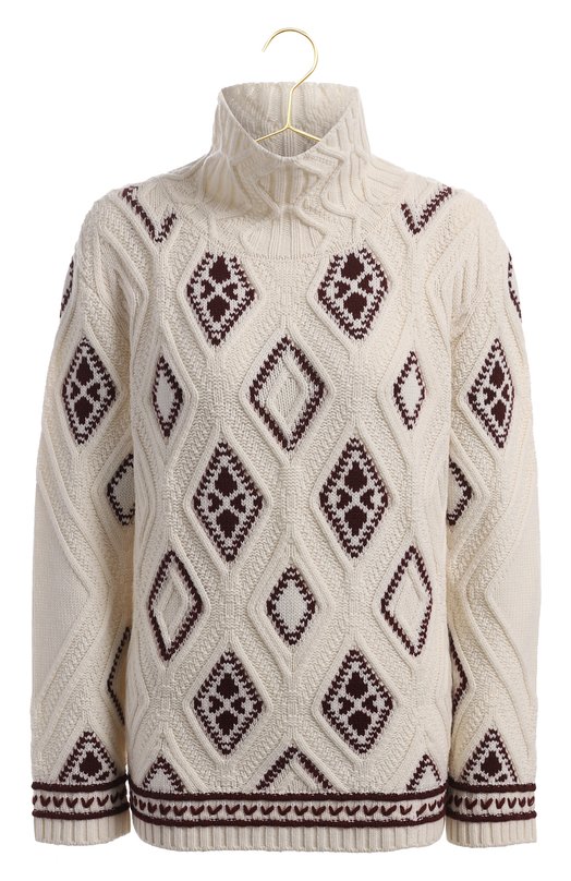 Кашемировый свитер | Kiton | Кремовый - 1