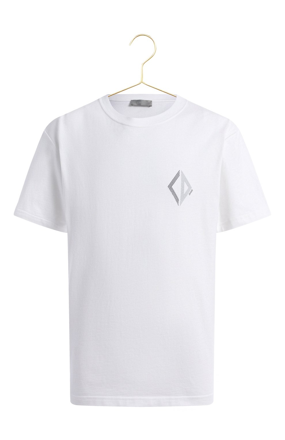 Хлопковая футболка | Dior | Белый - 1