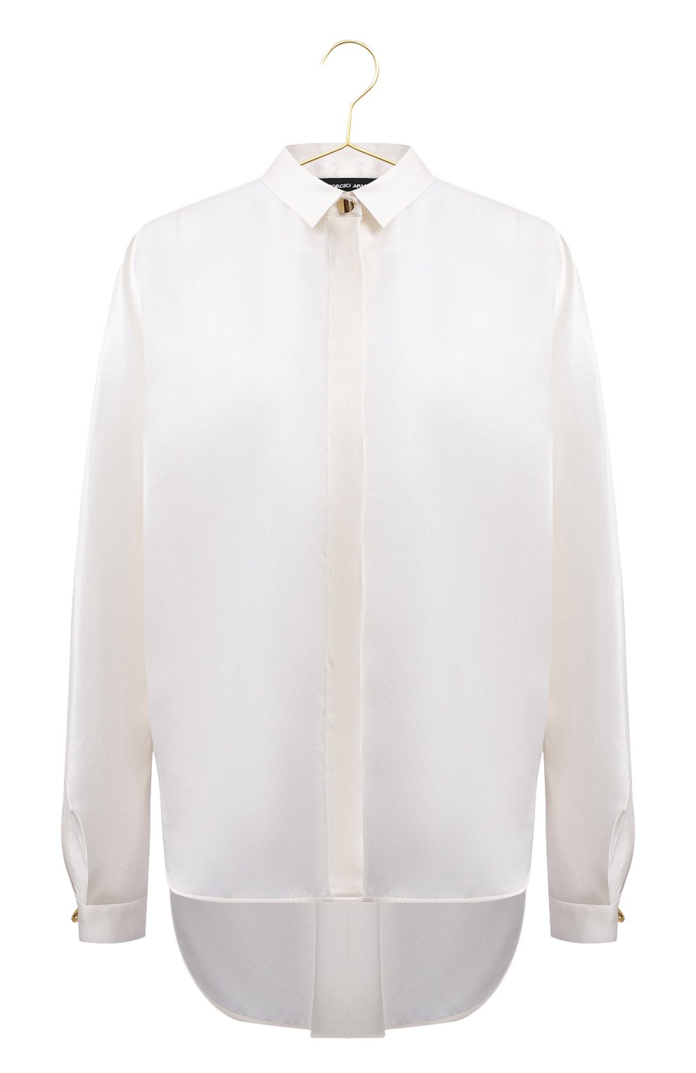 Шелковая блузка | Giorgio Armani | Белый - 1