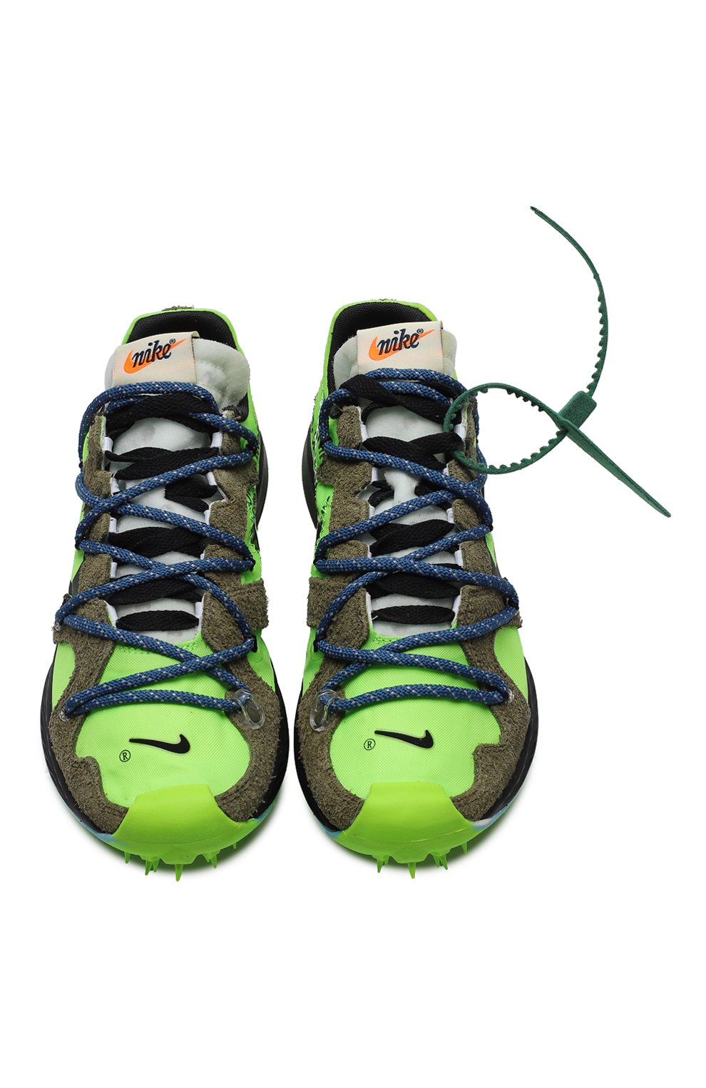 Кроссовки Off-White x Nike Zoom Terra Kiger 5 Electric Green | Nike | Зелёный - 2