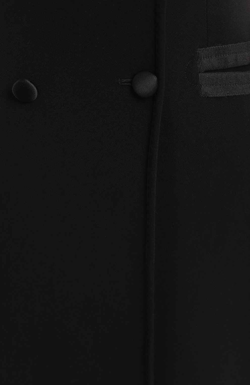 Двубортное пальто | Dolce & Gabbana | Чёрный - 3