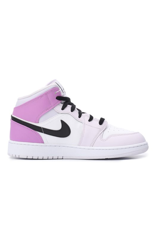 Кеды Air Jordan 1 Mid Barely Grape | Nike | Фиолетовый - 5