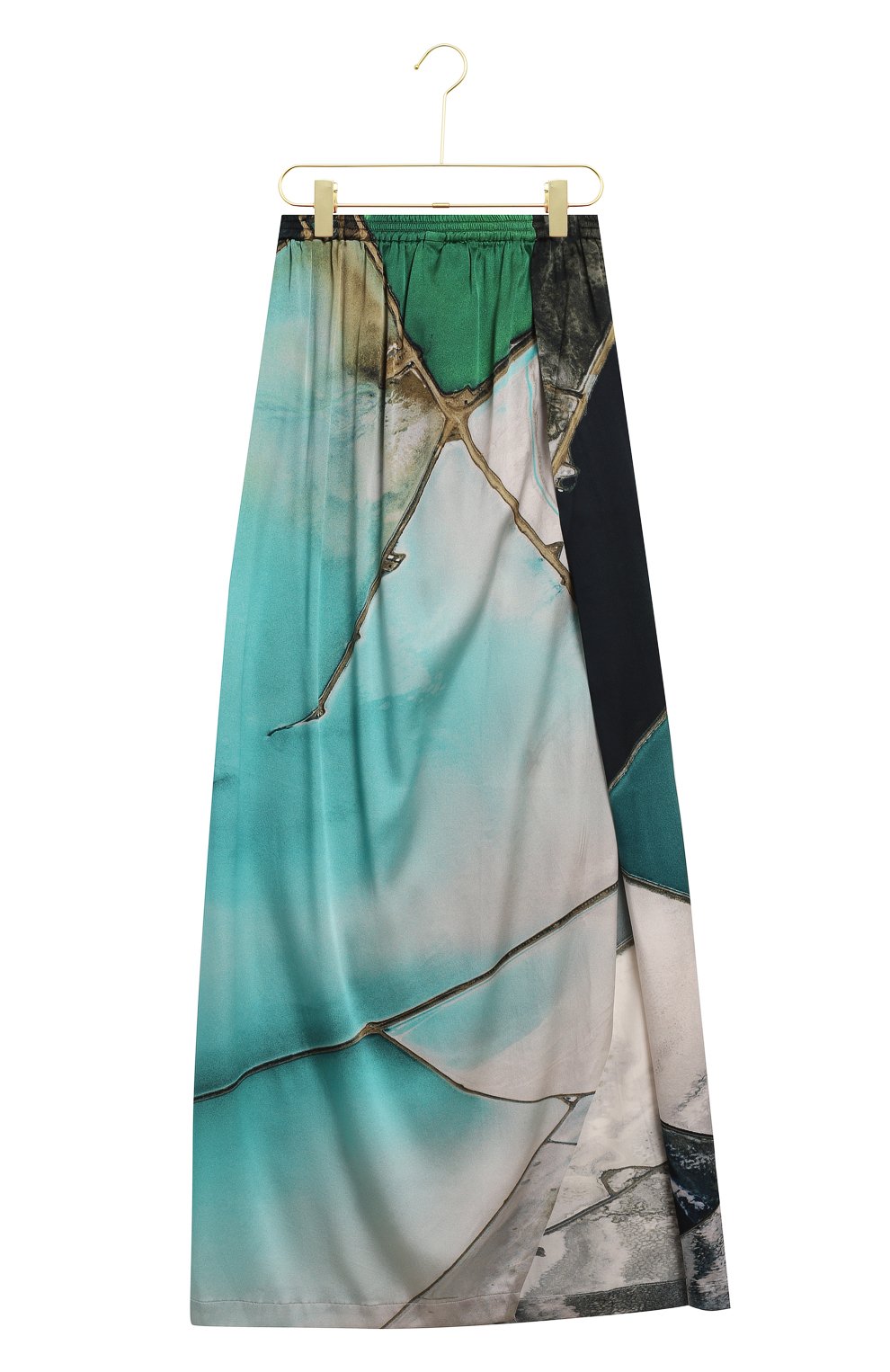 Шелковая юбка | Ilaria Nistri | Зелёный - 1