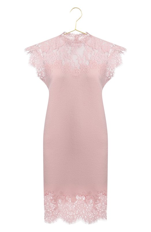 Платье из шерсти и шелка | Ermanno Scervino | Розовый - 1