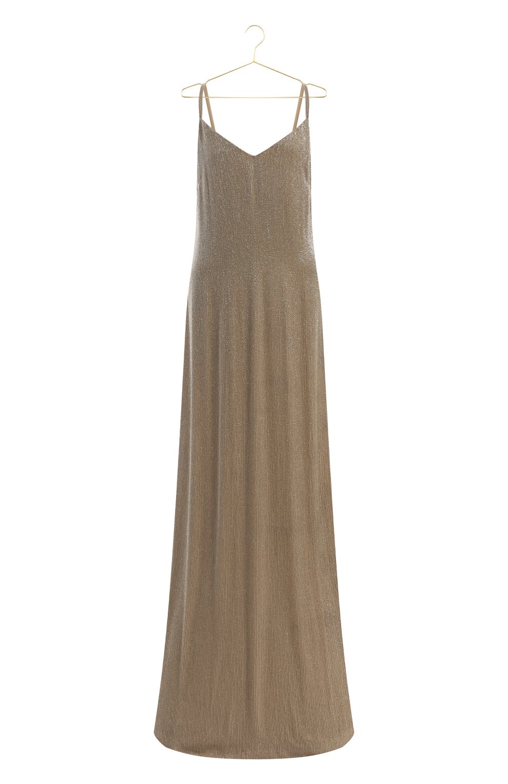 Шелковое платье | Ralph Lauren | Золотой - 1