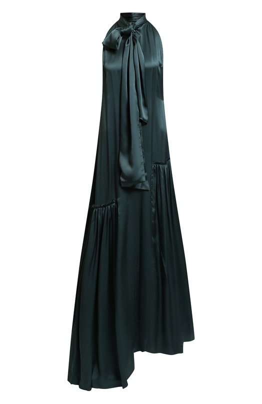 Шелковое платье | Ann Demeulemeester | Зелёный - 1
