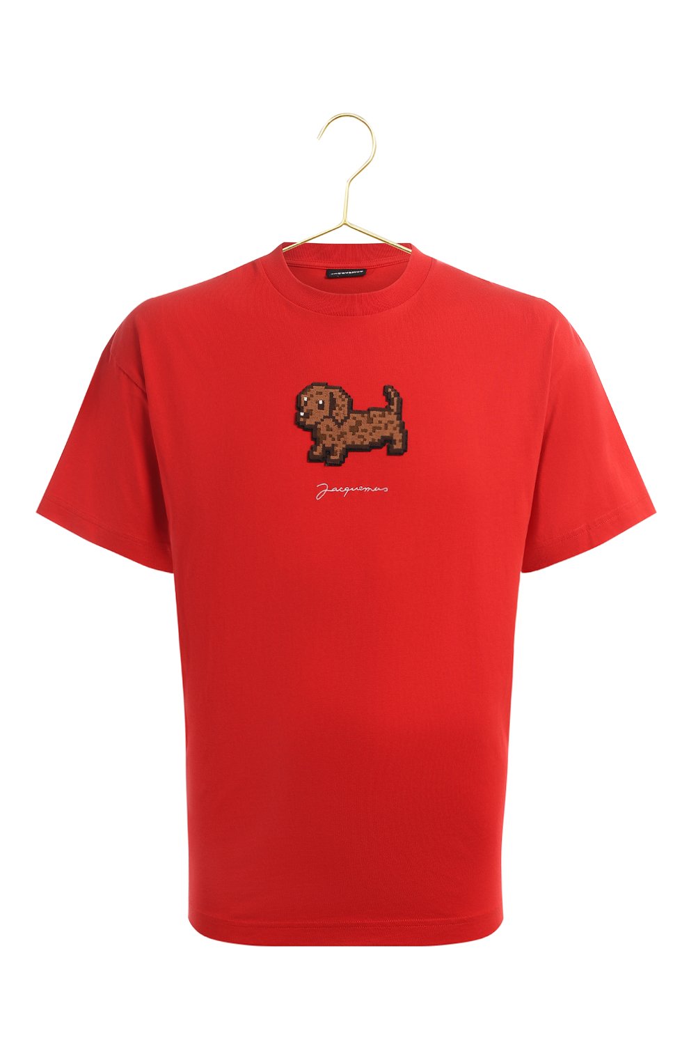 Хлопковая футболка | Jacquemus | Красный - 1
