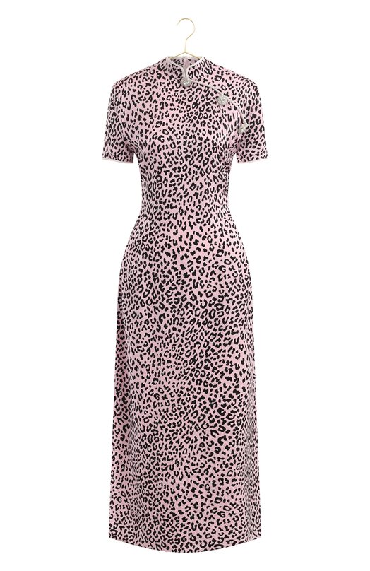 Шелковое платье | Alessandra Rich | Розовый - 1