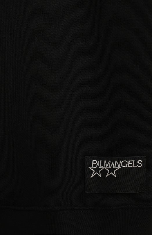 Хлопковый свитшот Palm Angels, цвет Чёрный купить на ресейл-платформе ...